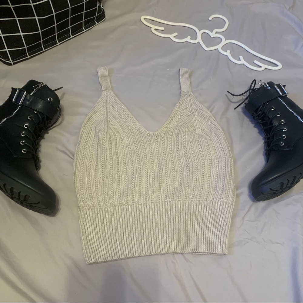 Cream Cami Top
